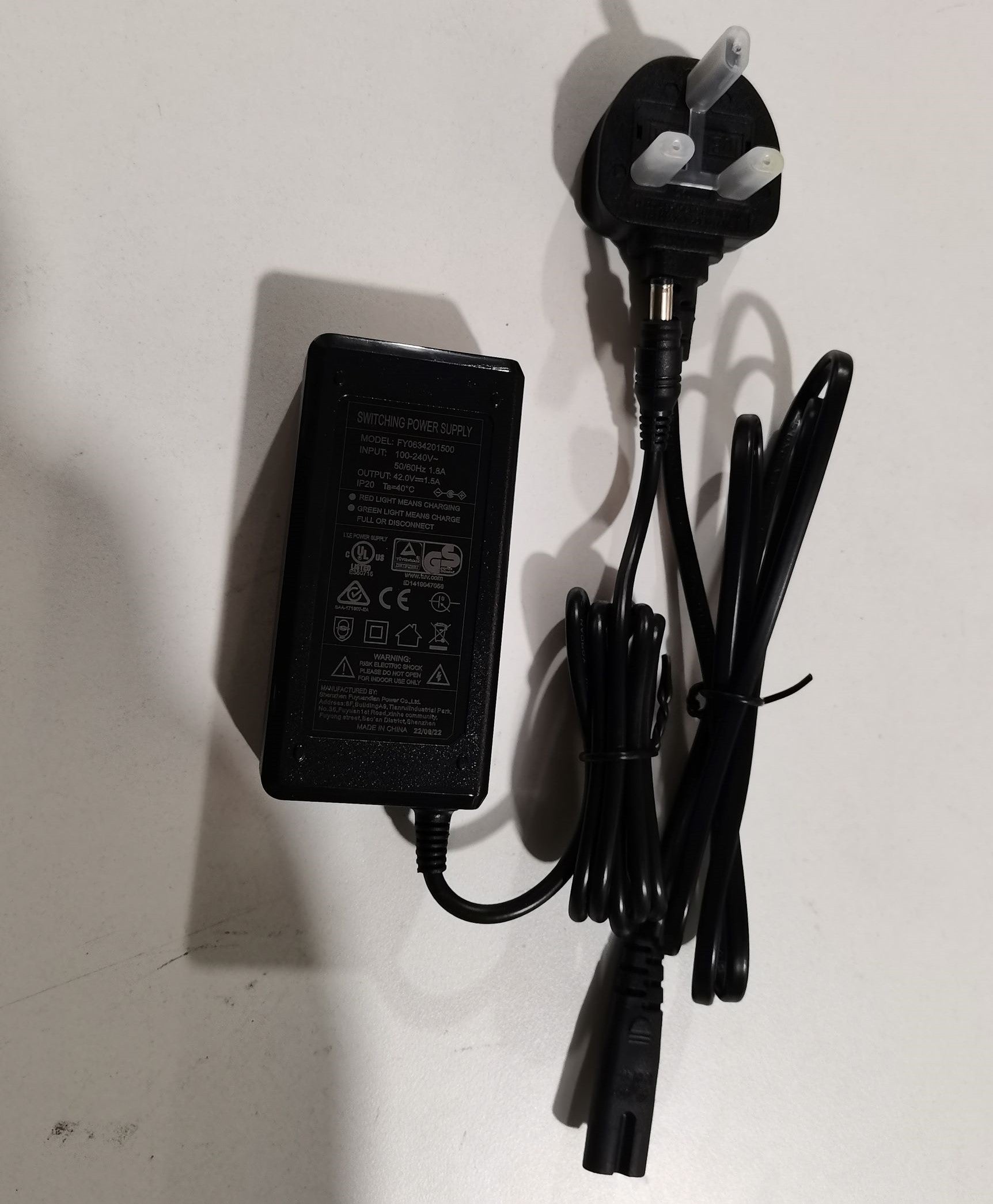 Charger with Adapter for Electric Scooter i9 i9pro S9 S9pro iScooter