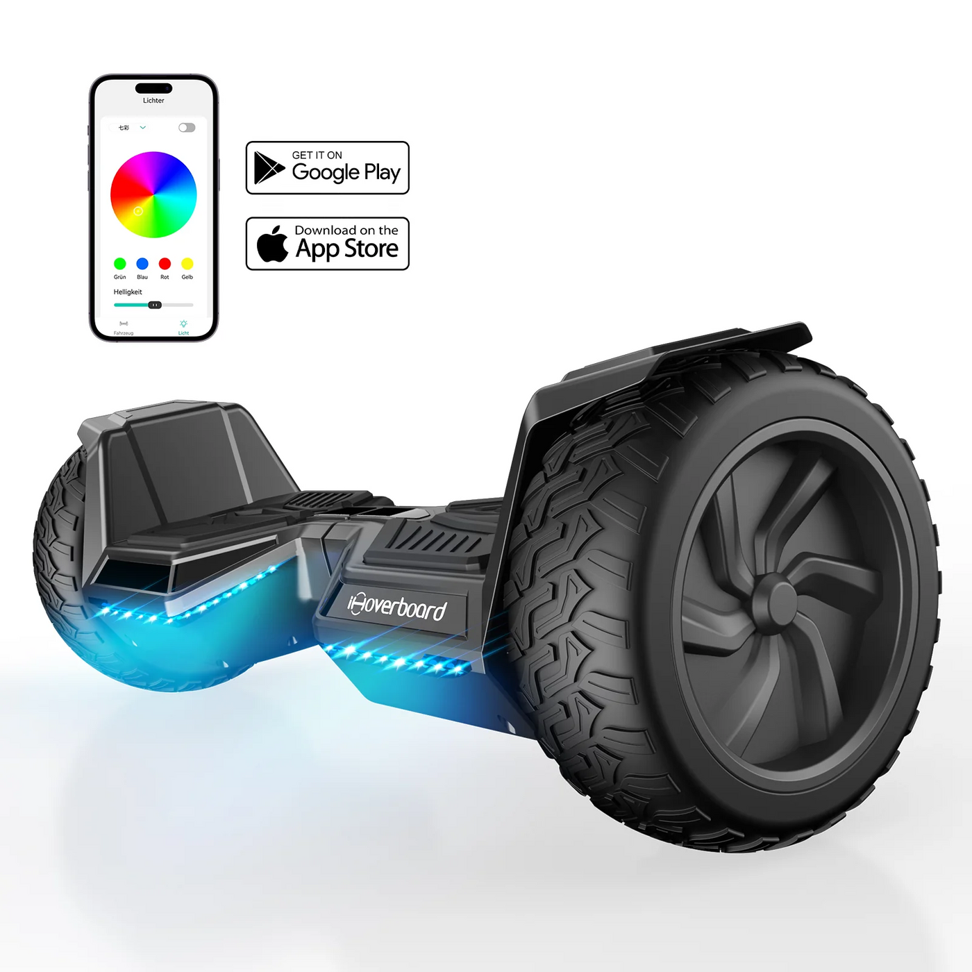 iHoverboard H8 LED Off Road Hoverboard 8.5"