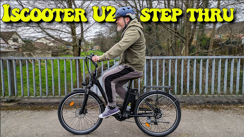 ISCOOTER U2 Ebike affordable step through electric bike