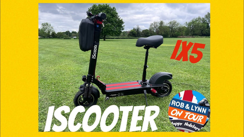 The great iX5 ISCOOTER, we were really impressed with it for the price