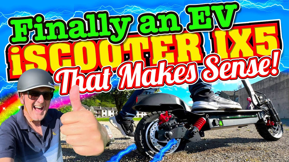 FINALLY an EV that makes SENSE! The iScooter iX5 Off Road Electric Scooter 