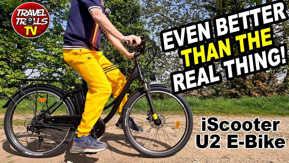 SHOCKED By How GOOD This Is! iScooter U2 E-Bike