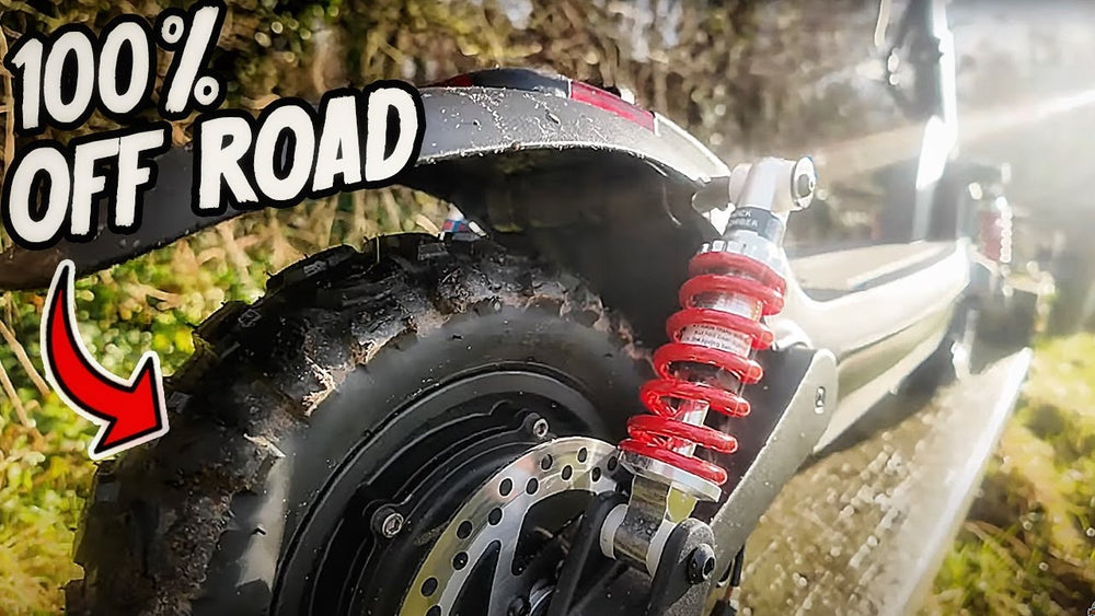 iScooter iX6 - The only scooter we've seen that can go off-road