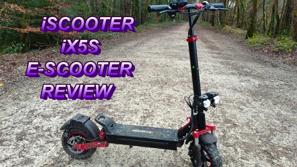 ★ iSCOOTER iX5S E-SCOOTER REVIEW ★