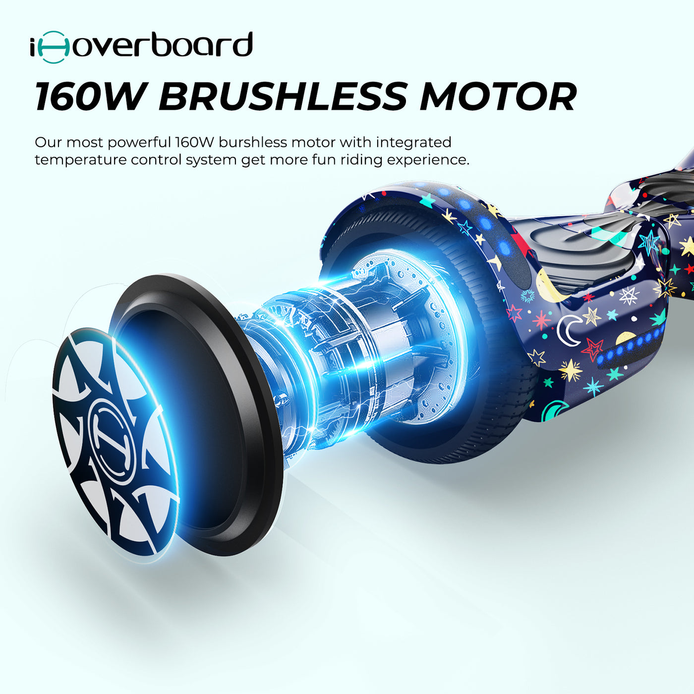 iHoverboard H1 LED Self Balancing Hoverboard 6.5"