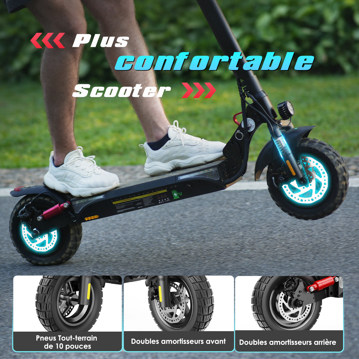 iScooter iX3 800W Off Road Electric Scooter