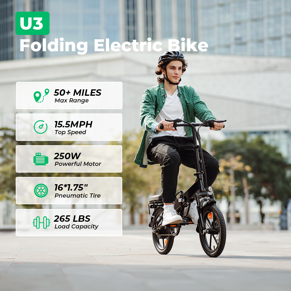 U1 Foldable Electric Bike 350W