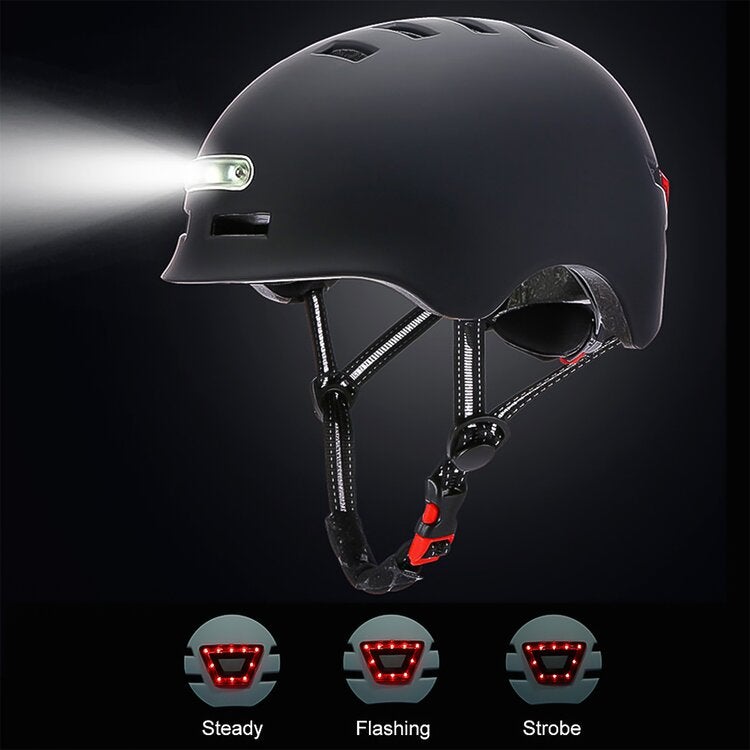 Electric Scooter Helmet with LED Light iScooter