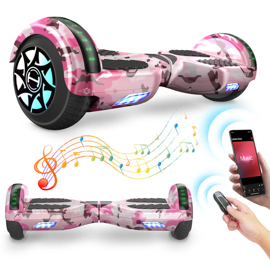 H4 Pink Bluetooth Hoverboard 6.5 iScooter